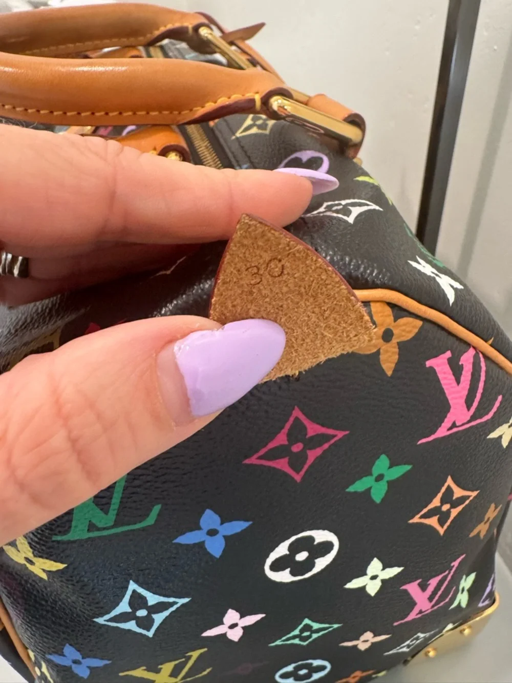 Louis Vuitton Multicolore Monogram Speedy 30 Bag - Picture 4 of 11